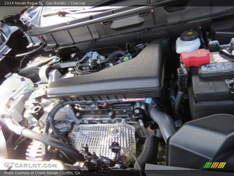 Gun Metallic / Charcoal 2014 Nissan Rogue SL
