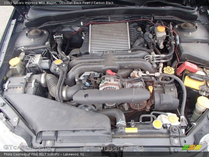 Obsidian Black Pearl / Carbon Black 2009 Subaru Impreza WRX Wagon