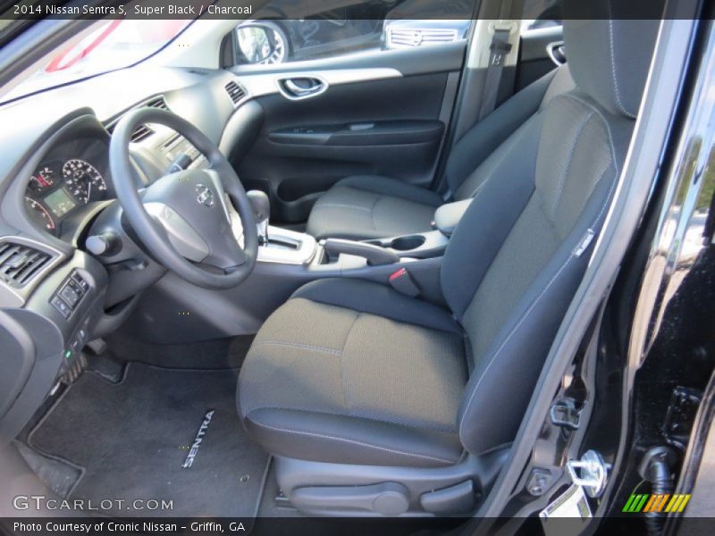 Super Black / Charcoal 2014 Nissan Sentra S