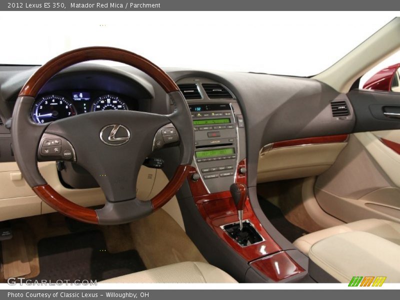  2012 ES 350 Parchment Interior