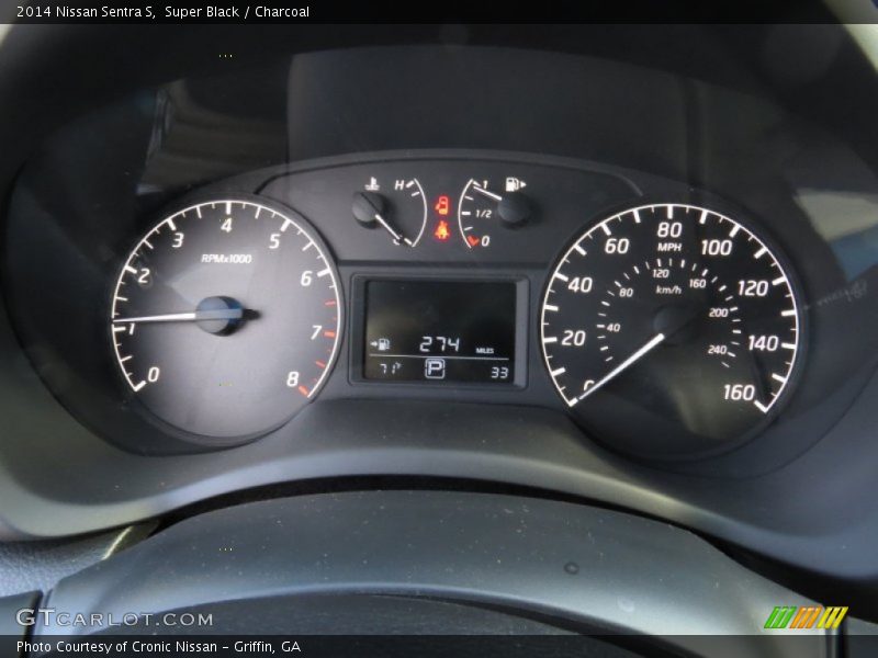 Super Black / Charcoal 2014 Nissan Sentra S