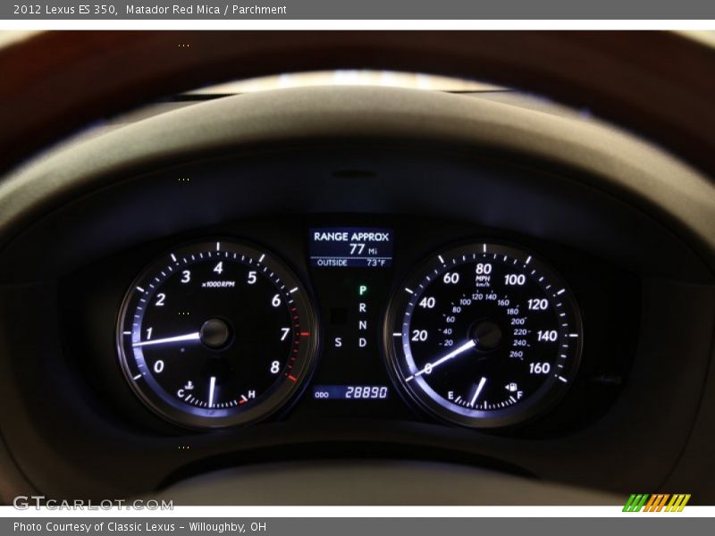  2012 ES 350 350 Gauges