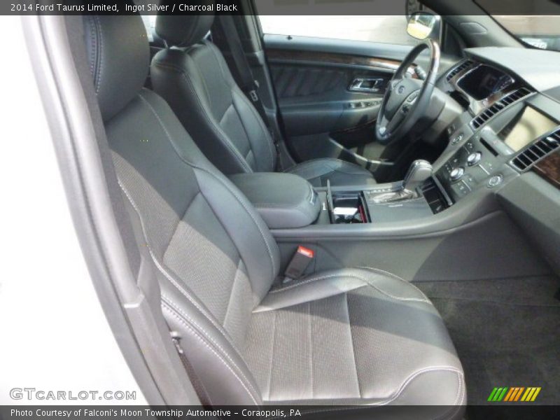 Ingot Silver / Charcoal Black 2014 Ford Taurus Limited