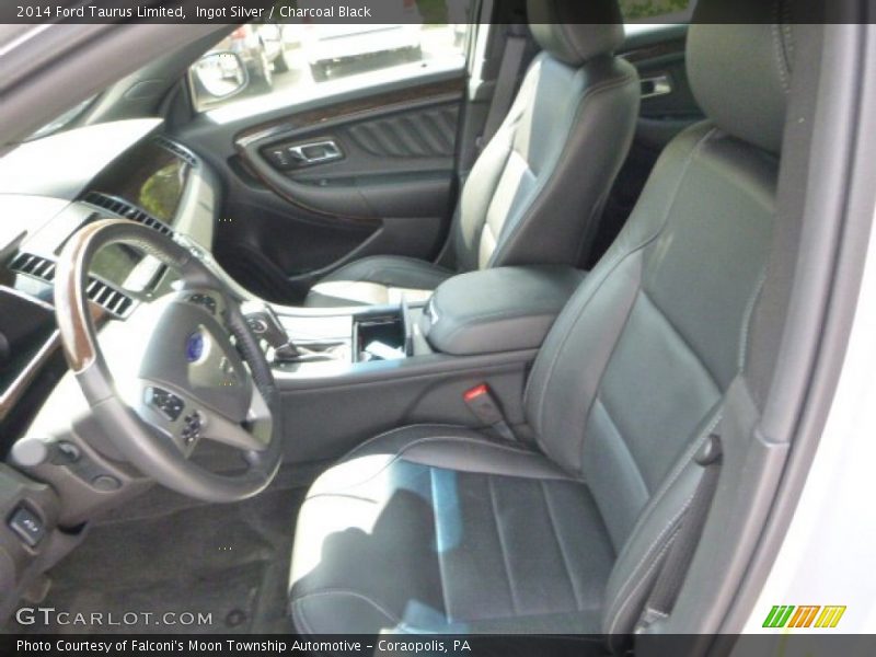 Ingot Silver / Charcoal Black 2014 Ford Taurus Limited