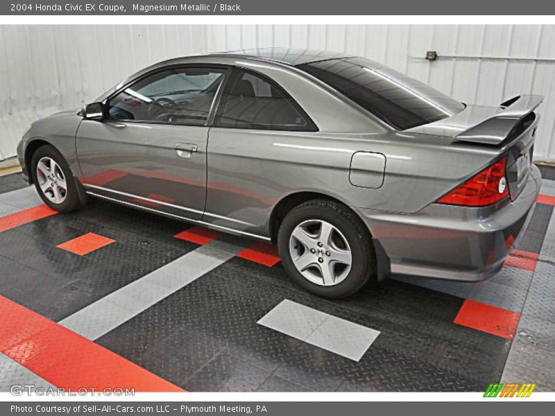 Magnesium Metallic / Black 2004 Honda Civic EX Coupe