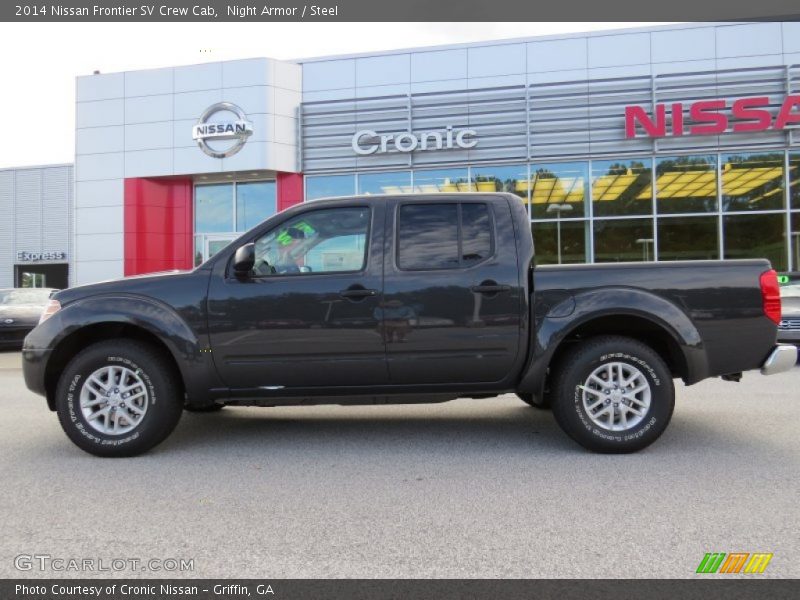 Night Armor / Steel 2014 Nissan Frontier SV Crew Cab