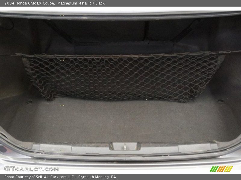 Magnesium Metallic / Black 2004 Honda Civic EX Coupe
