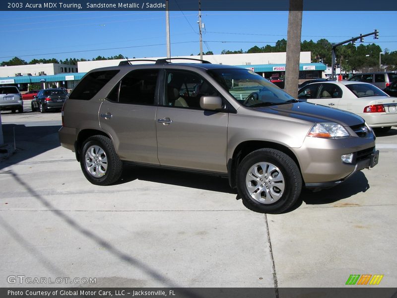 Sandstone Metallic / Saddle 2003 Acura MDX Touring