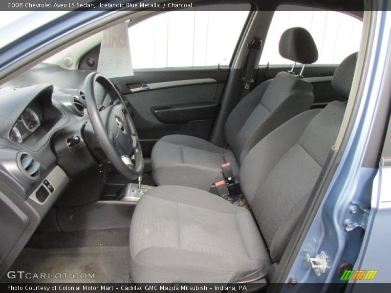 Icelandic Blue Metallic / Charcoal 2008 Chevrolet Aveo LS Sedan