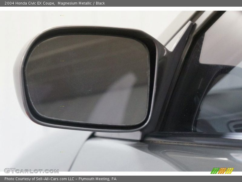 Magnesium Metallic / Black 2004 Honda Civic EX Coupe