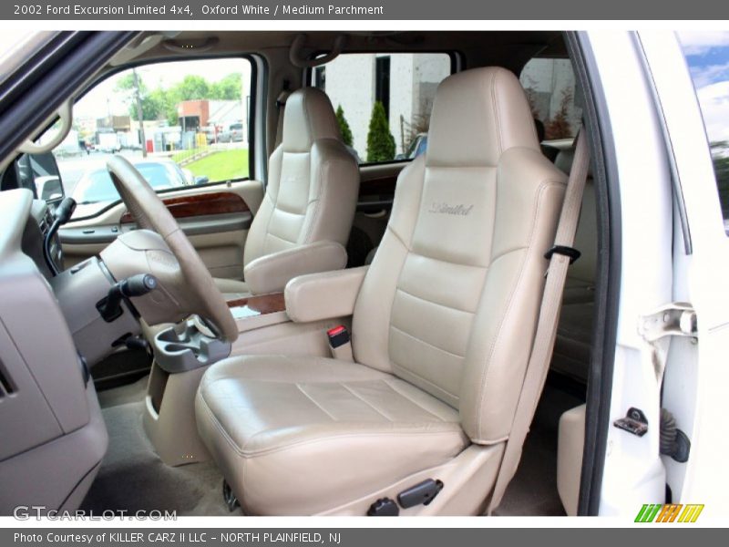 Oxford White / Medium Parchment 2002 Ford Excursion Limited 4x4