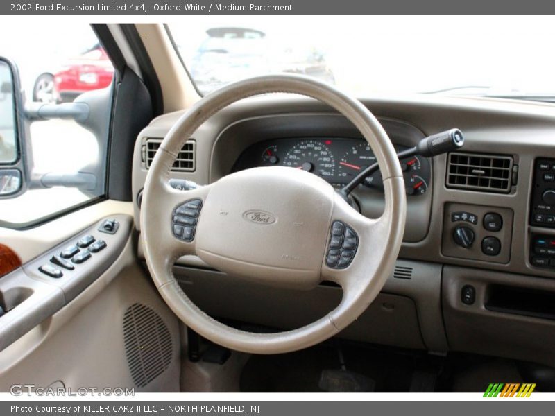 Oxford White / Medium Parchment 2002 Ford Excursion Limited 4x4
