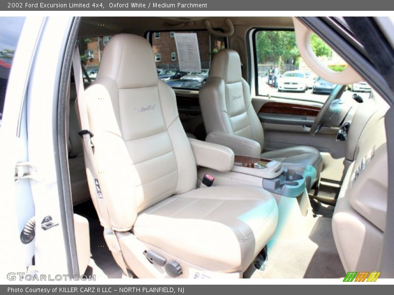 Oxford White / Medium Parchment 2002 Ford Excursion Limited 4x4