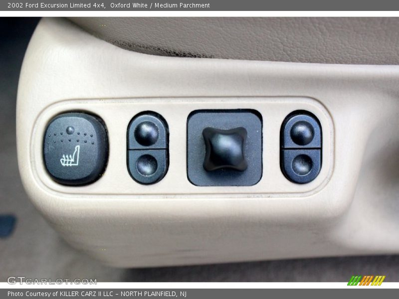 Oxford White / Medium Parchment 2002 Ford Excursion Limited 4x4