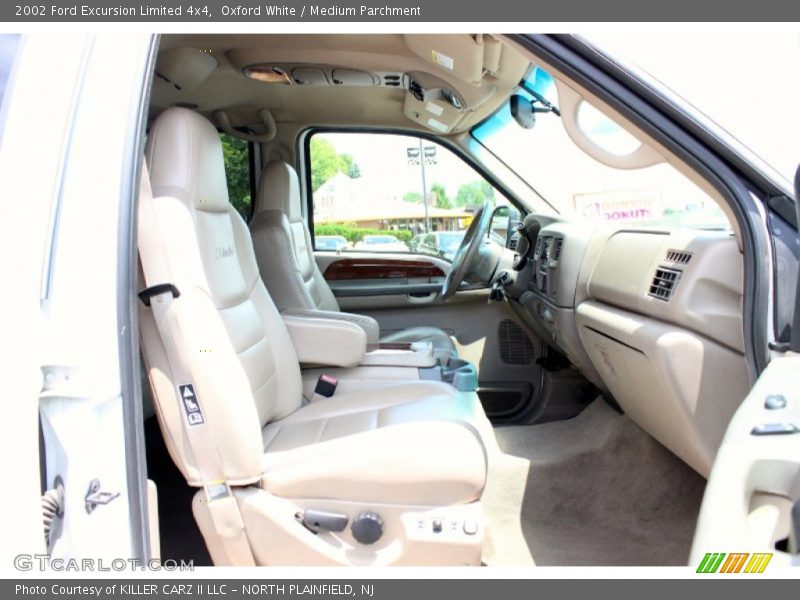 Oxford White / Medium Parchment 2002 Ford Excursion Limited 4x4