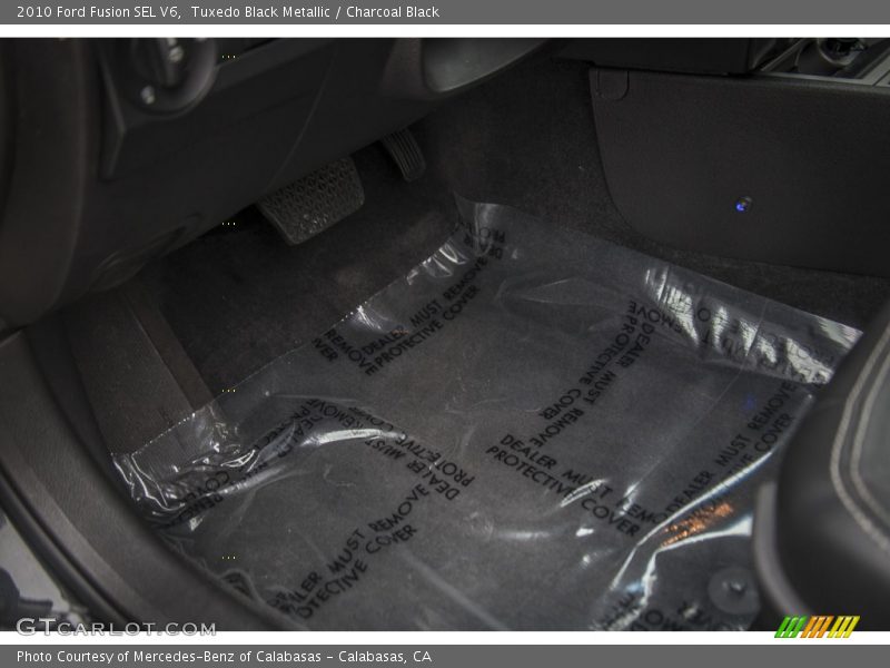 Tuxedo Black Metallic / Charcoal Black 2010 Ford Fusion SEL V6