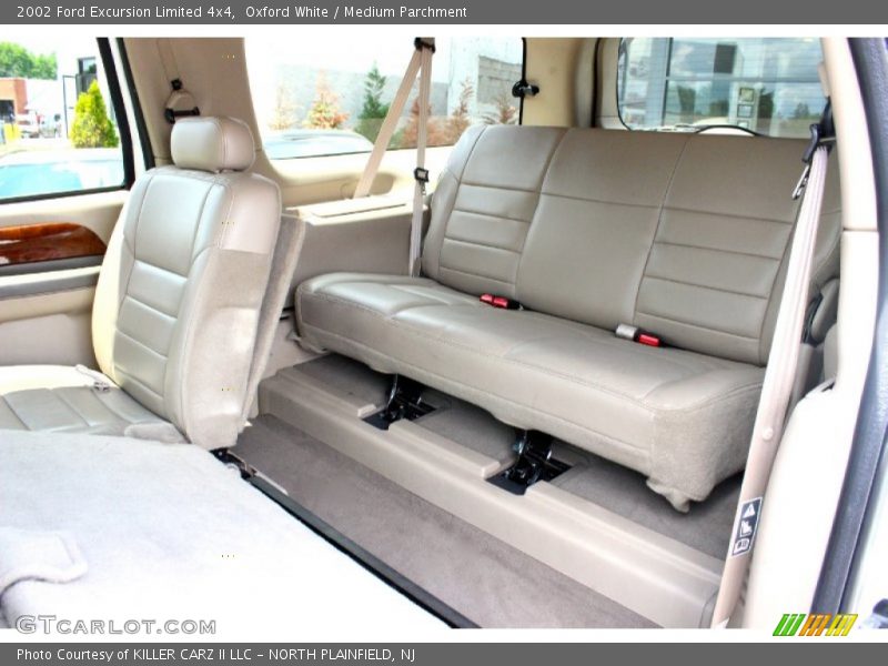 Oxford White / Medium Parchment 2002 Ford Excursion Limited 4x4