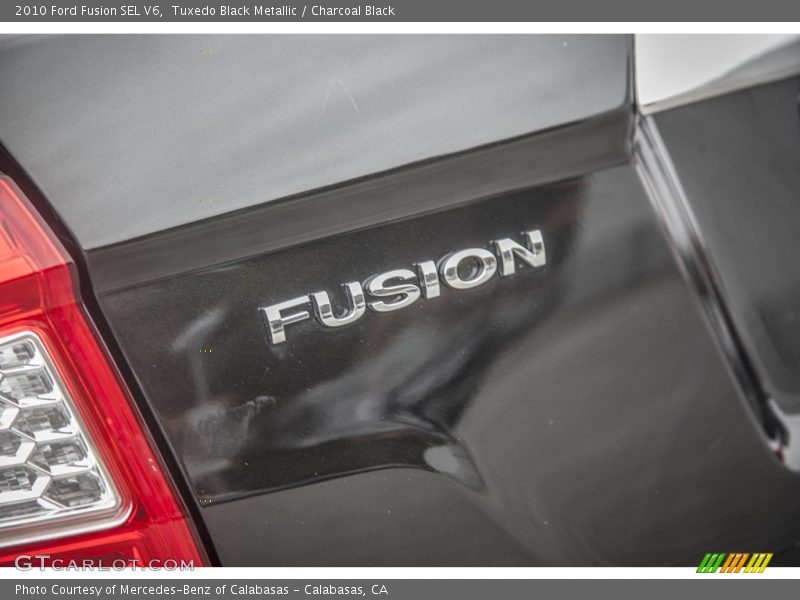 Tuxedo Black Metallic / Charcoal Black 2010 Ford Fusion SEL V6