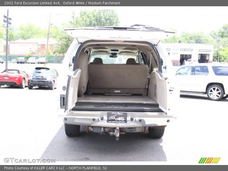 Oxford White / Medium Parchment 2002 Ford Excursion Limited 4x4