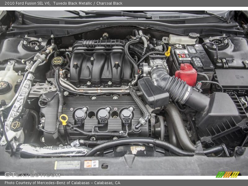  2010 Fusion SEL V6 Engine - 3.0 Liter DOHC 24-Valve VVT Duratec Flex-Fuel V6
