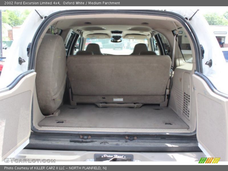 Oxford White / Medium Parchment 2002 Ford Excursion Limited 4x4