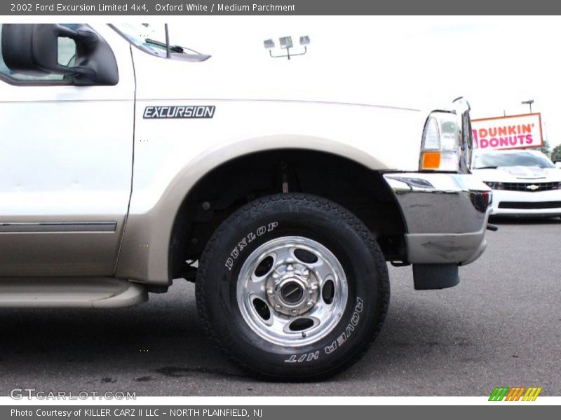 Oxford White / Medium Parchment 2002 Ford Excursion Limited 4x4