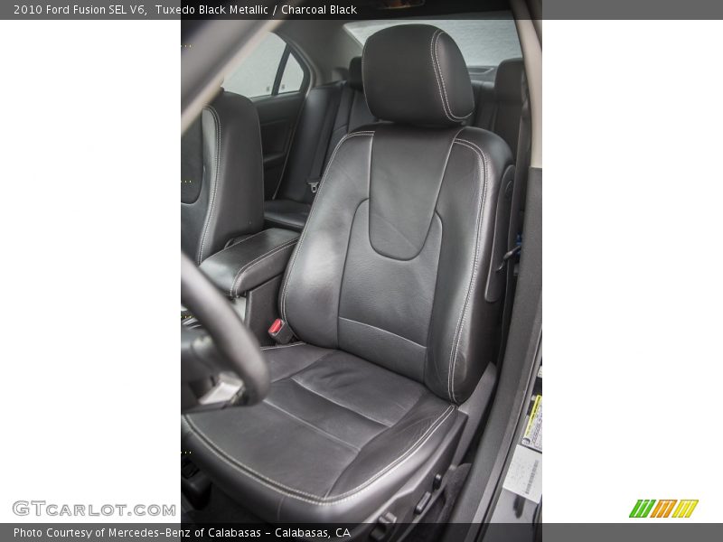 Front Seat of 2010 Fusion SEL V6