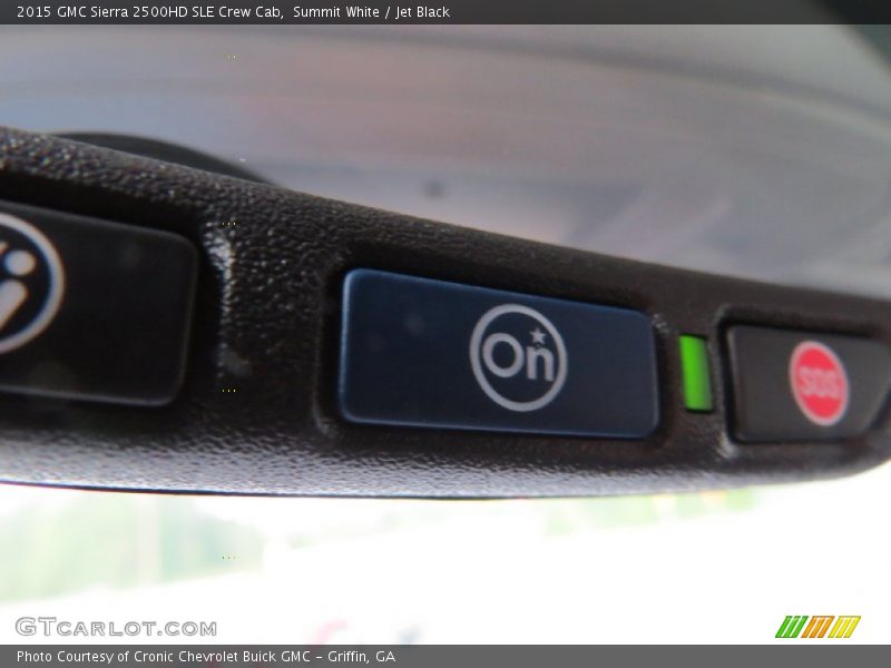 Summit White / Jet Black 2015 GMC Sierra 2500HD SLE Crew Cab