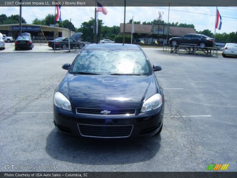 Black / Ebony Black 2007 Chevrolet Impala LS