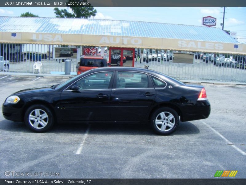 Black / Ebony Black 2007 Chevrolet Impala LS