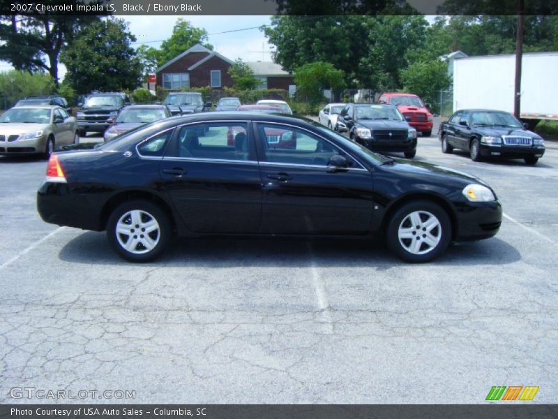 Black / Ebony Black 2007 Chevrolet Impala LS