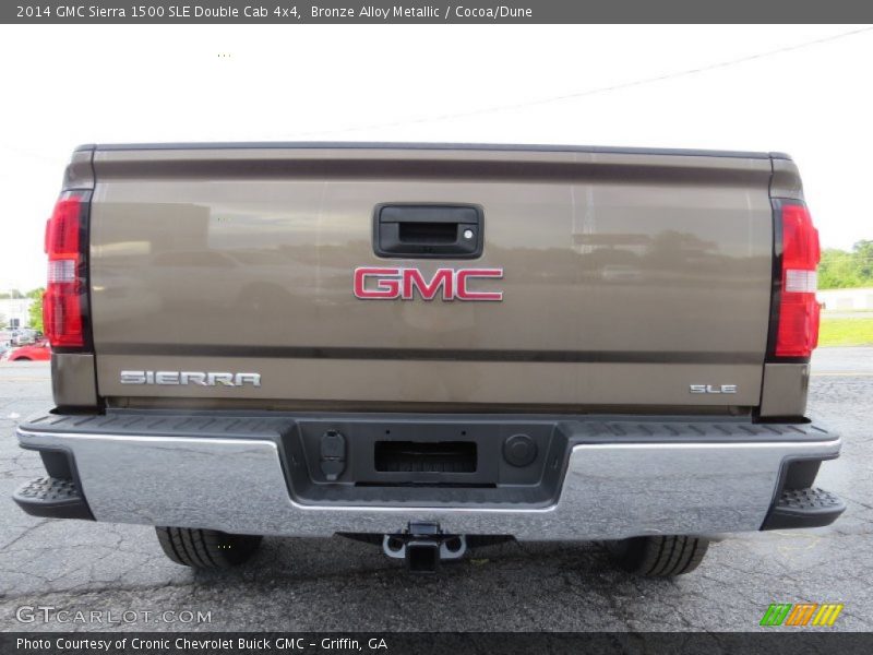 Bronze Alloy Metallic / Cocoa/Dune 2014 GMC Sierra 1500 SLE Double Cab 4x4