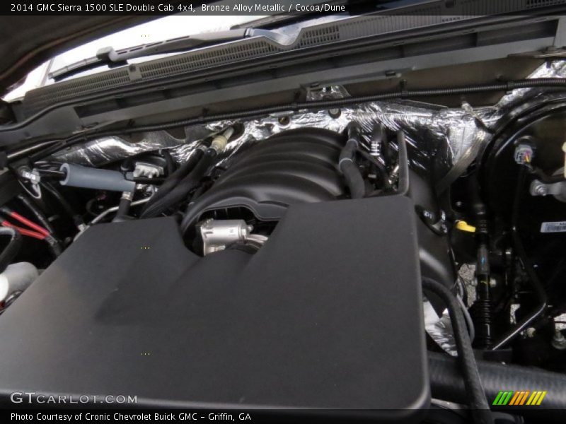 Bronze Alloy Metallic / Cocoa/Dune 2014 GMC Sierra 1500 SLE Double Cab 4x4