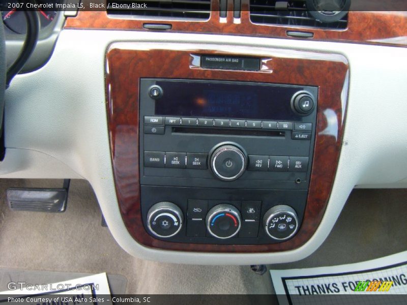 Black / Ebony Black 2007 Chevrolet Impala LS