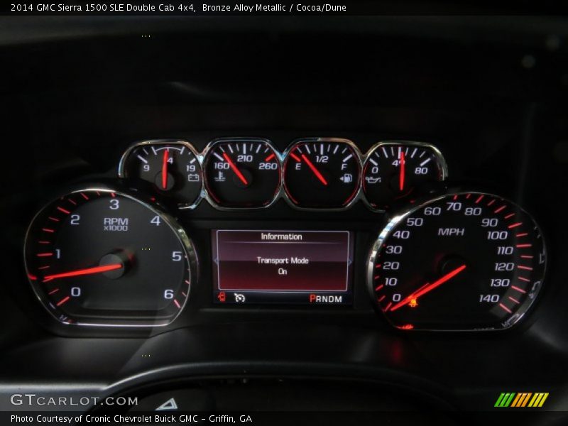 Bronze Alloy Metallic / Cocoa/Dune 2014 GMC Sierra 1500 SLE Double Cab 4x4