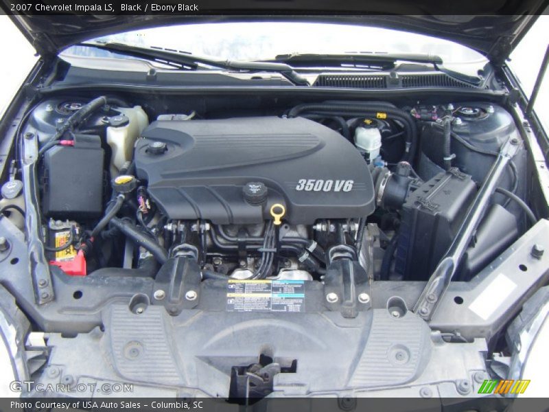 Black / Ebony Black 2007 Chevrolet Impala LS