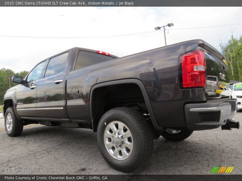 Iridium Metallic / Jet Black 2015 GMC Sierra 2500HD SLT Crew Cab 4x4