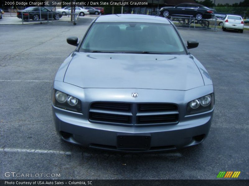Silver Steel Metallic / Dark Slate Gray/Light Graystone 2006 Dodge Charger SE