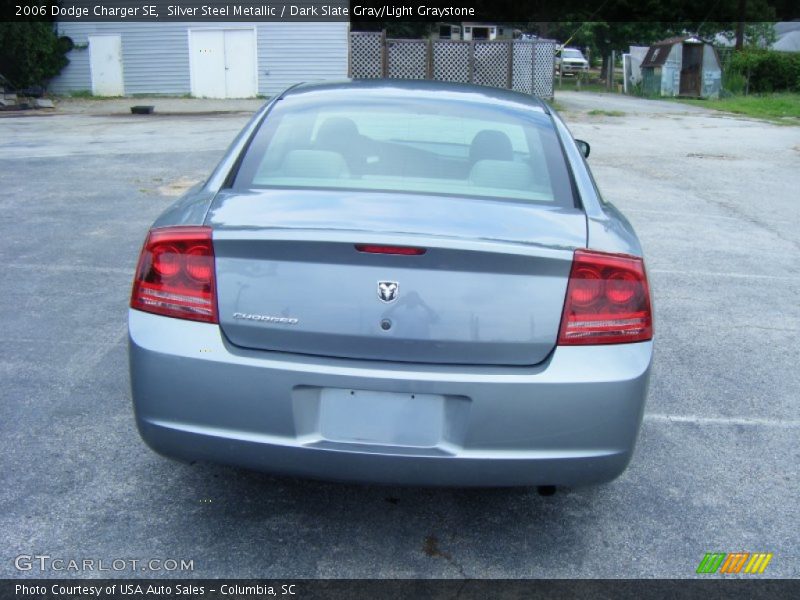Silver Steel Metallic / Dark Slate Gray/Light Graystone 2006 Dodge Charger SE