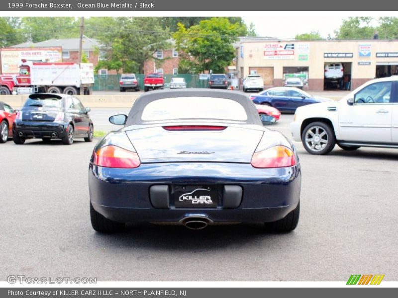 Ocean Blue Metallic / Black 1999 Porsche Boxster