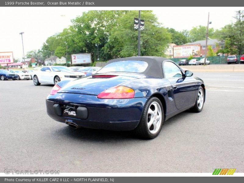Ocean Blue Metallic / Black 1999 Porsche Boxster