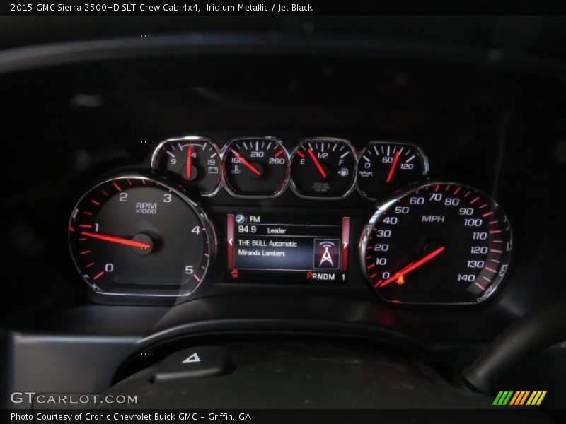  2015 Sierra 2500HD SLT Crew Cab 4x4 SLT Crew Cab 4x4 Gauges