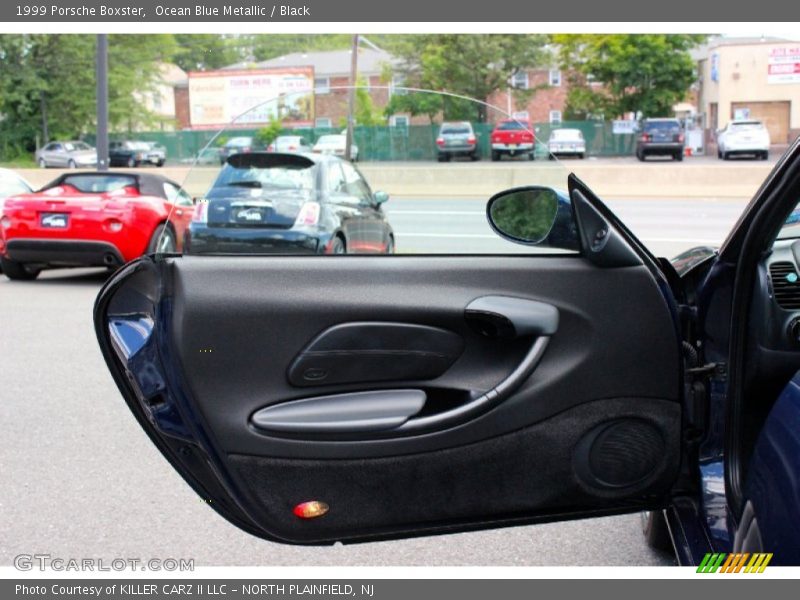 Ocean Blue Metallic / Black 1999 Porsche Boxster