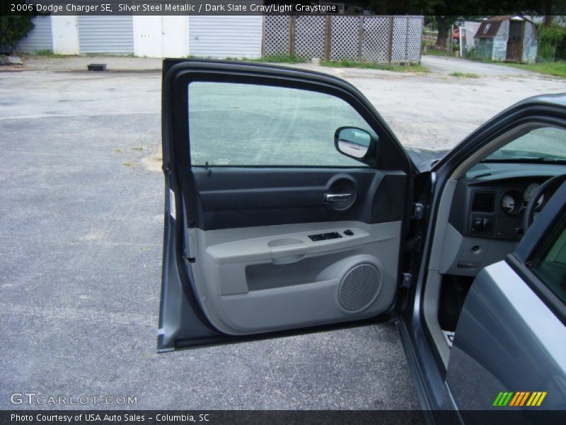 Silver Steel Metallic / Dark Slate Gray/Light Graystone 2006 Dodge Charger SE