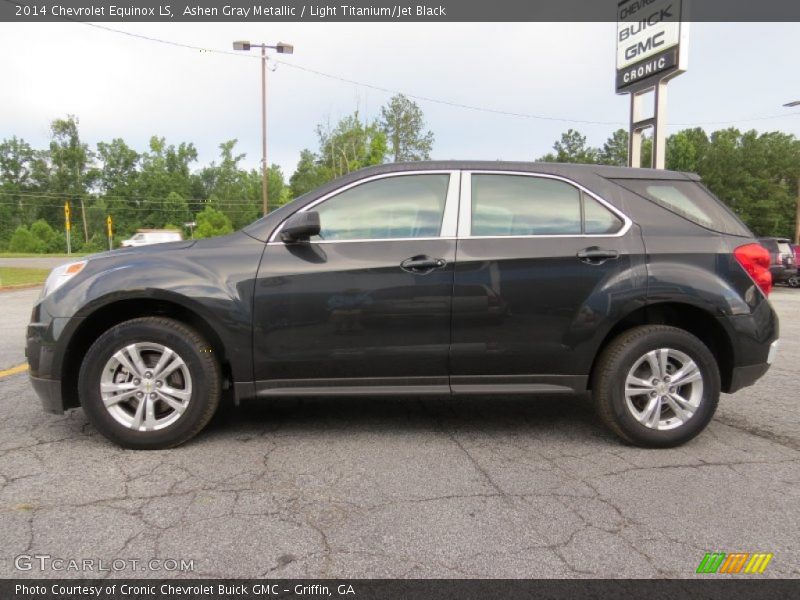 Ashen Gray Metallic / Light Titanium/Jet Black 2014 Chevrolet Equinox LS