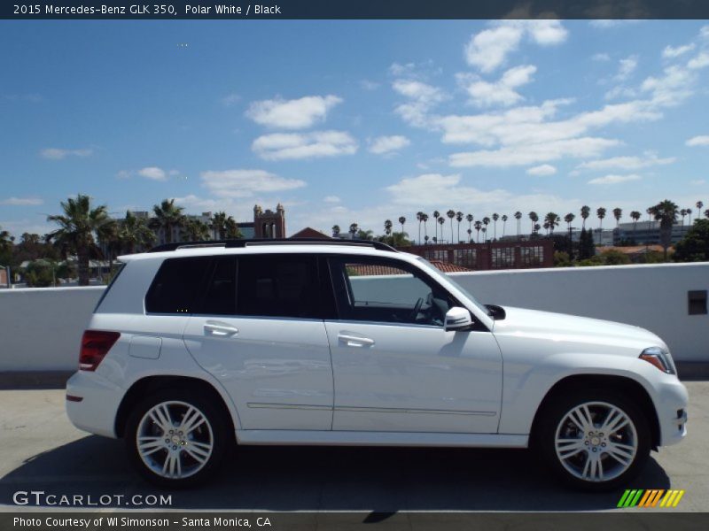 Polar White / Black 2015 Mercedes-Benz GLK 350