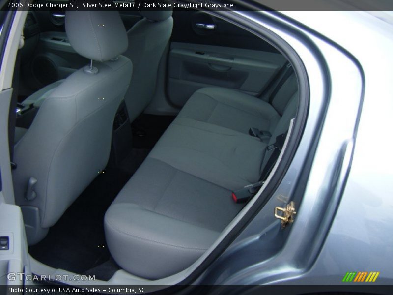 Silver Steel Metallic / Dark Slate Gray/Light Graystone 2006 Dodge Charger SE