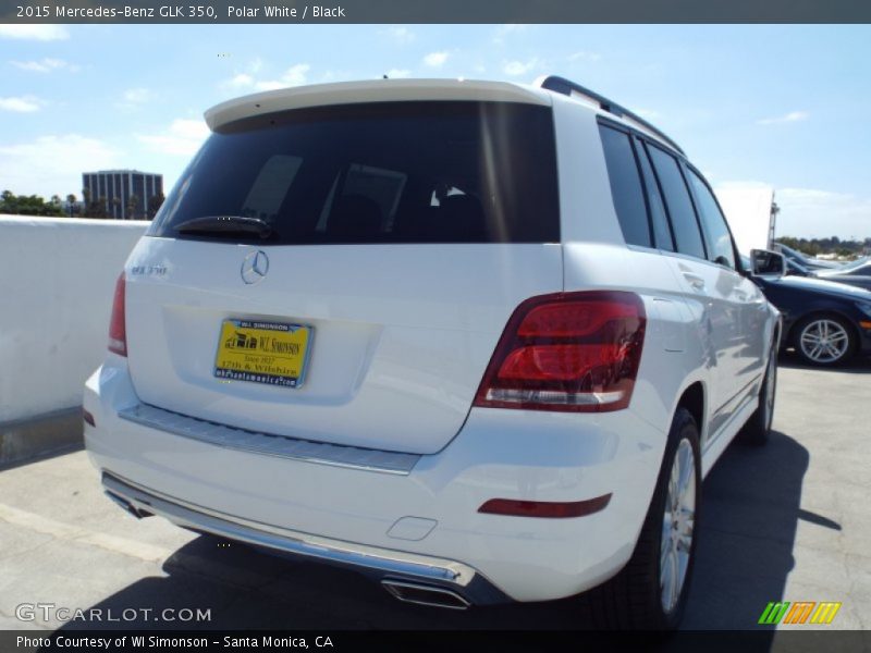 Polar White / Black 2015 Mercedes-Benz GLK 350