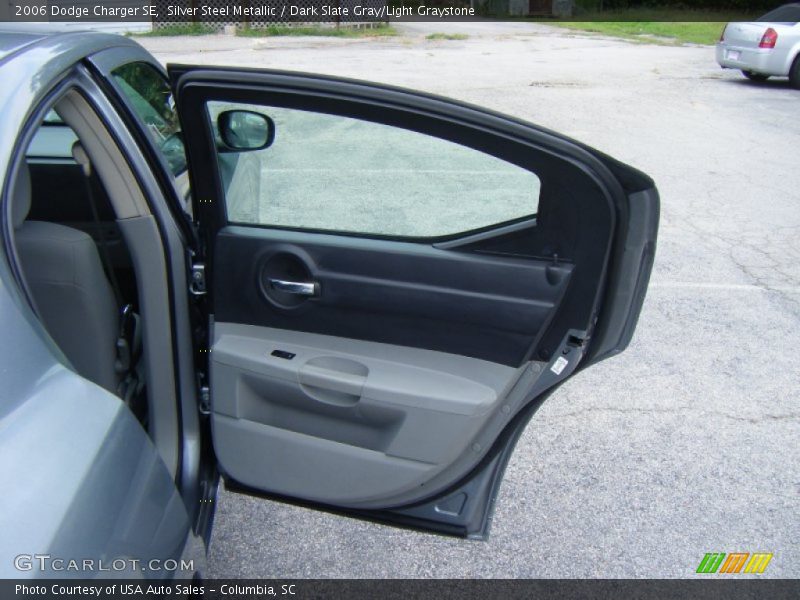 Silver Steel Metallic / Dark Slate Gray/Light Graystone 2006 Dodge Charger SE