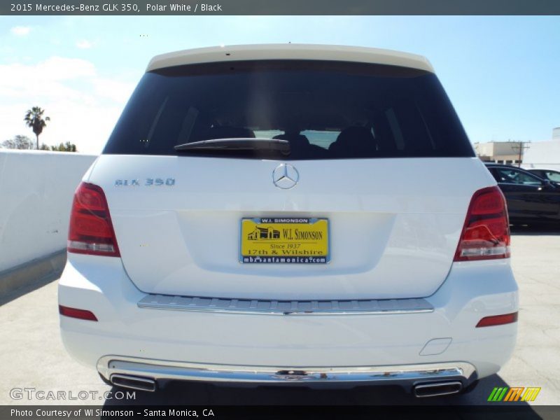 Polar White / Black 2015 Mercedes-Benz GLK 350